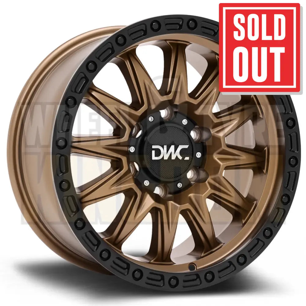 DWC ALLOY 16x8 +0 5x150 CONVICT BRONZE