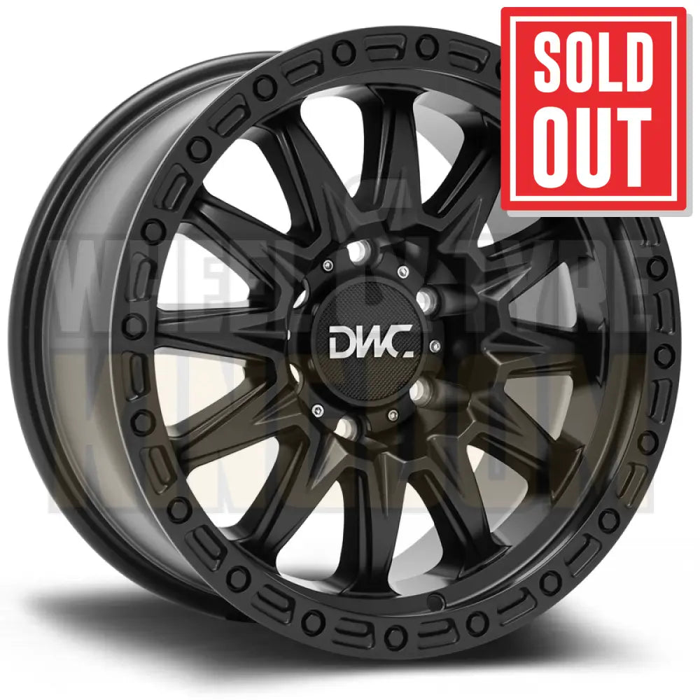 DWC ALLOY 16x8 +0 6x139.7 CONVICT BLACK