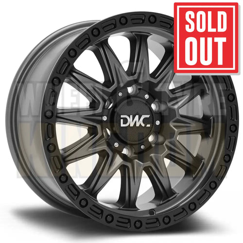 DWC ALLOY 16x8 +20 6x139.7 CONVICT GUNMETAL