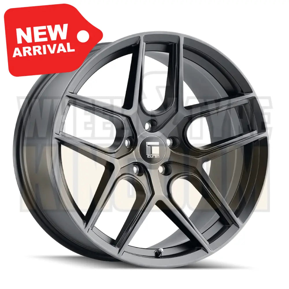 DWC ALLOY 17x8 +35 5x108 DWC79 BRUSHED MATTE BLACK DARK TINT