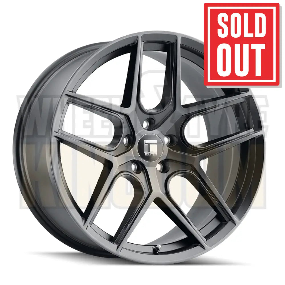 DWC ALLOY 17x8 +35 5x108 DWC79 BRUSHED MATTE BLACK DARK TINT
