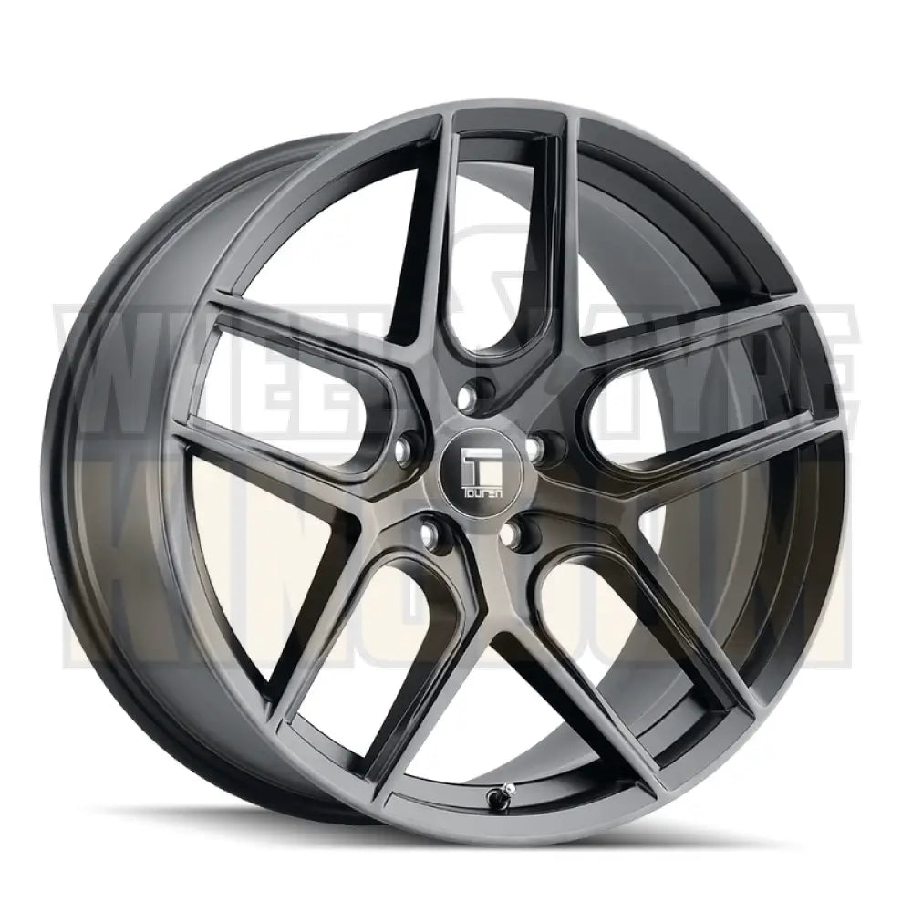 DWC ALLOY 17x8 +35 5x108 DWC79 BRUSHED MATTE BLACK DARK TINT