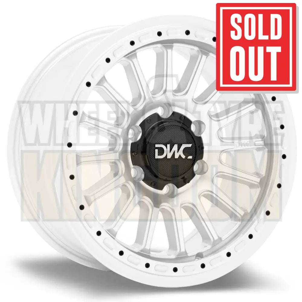 DWC ALLOY 17x8.5 +20 5x120 SENTINEL HYPER SILVER MACHINED