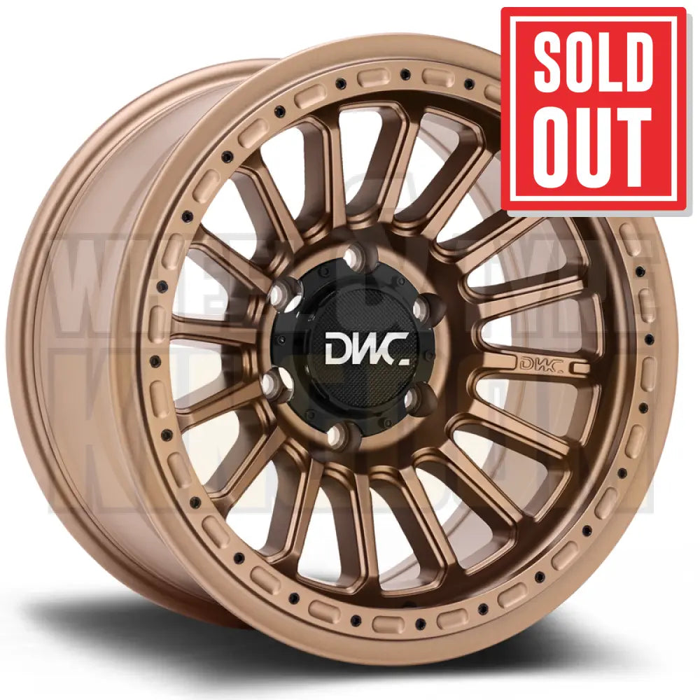 DWC ALLOY 17x8.5 +20 6x114.3 SENTINEL BRONZE