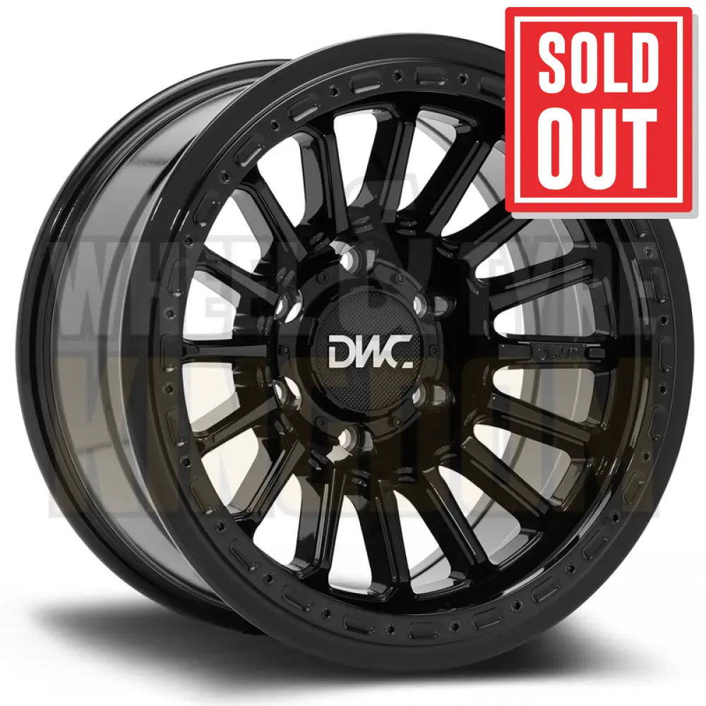 DWC ALLOY 17x8.5 +25 6x139.7 SENTINEL GLOSS BLACK