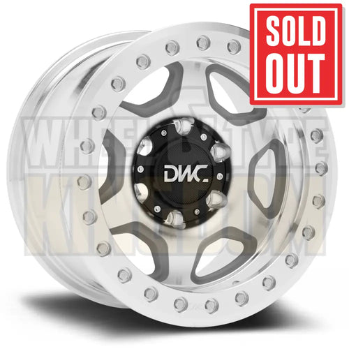 DWC ALLOY 17x9 +0 6x139.7 LOCKUP MACHINED COMP BEADLOCK