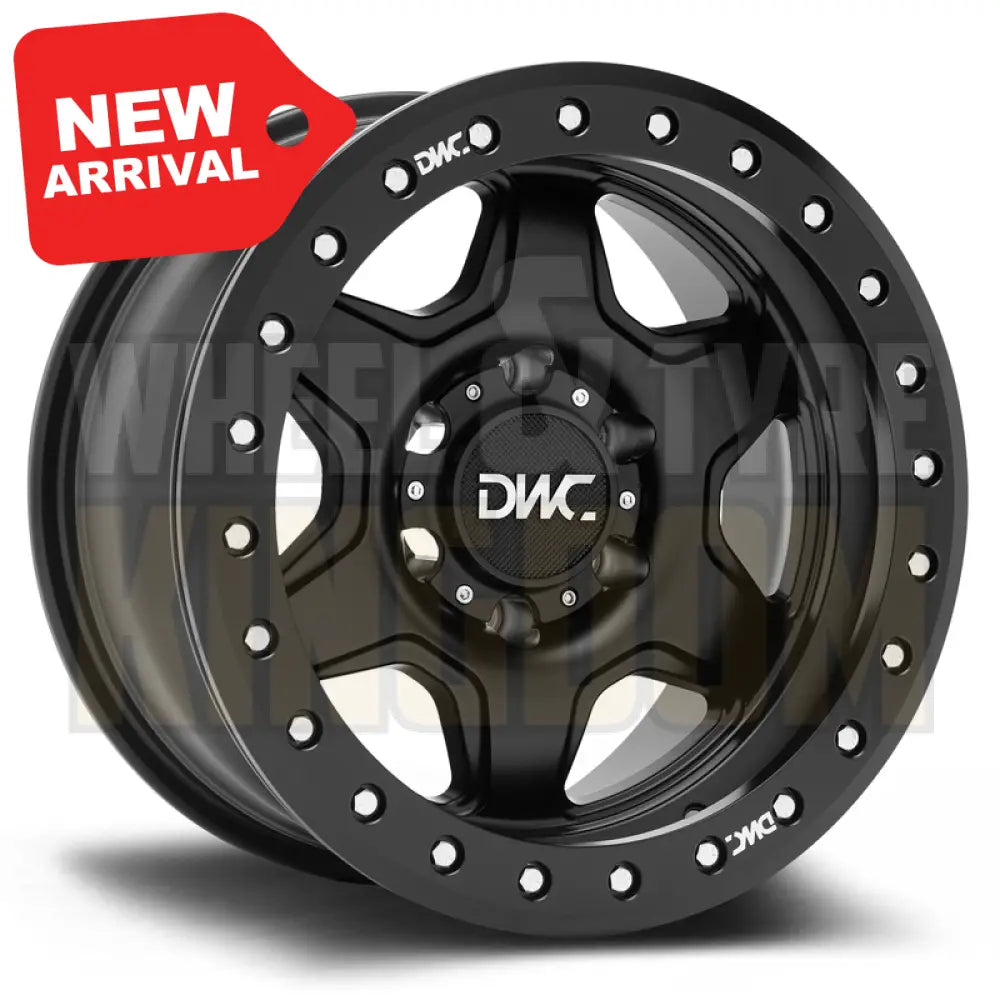 DWC ALLOY 17x9 +0 BLANK LOCKUP BLACK BEADLOCK