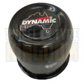 DYNAMIC CENTRE CAP 84mm × 72mm LONG CLOSED BLACK PUSH THROUGH