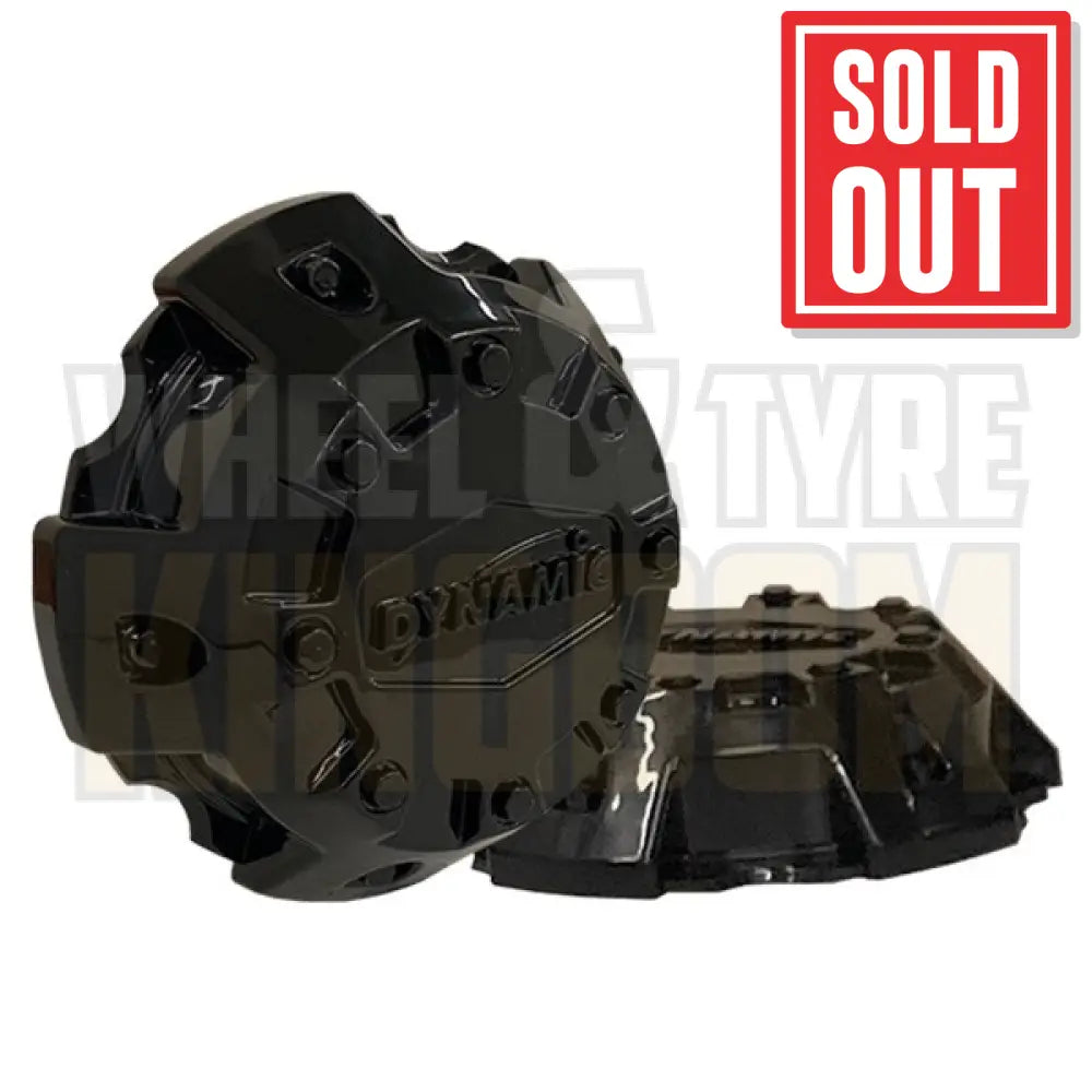 DYNAMIC STEEL WHEEL CAP 5x127 GLOSS BLACK