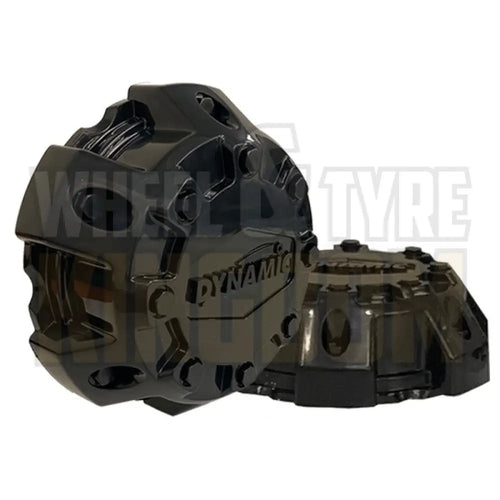 DYNAMIC STEEL WHEEL CAP 5x150 GLOSS BLACK 65mm SHORT