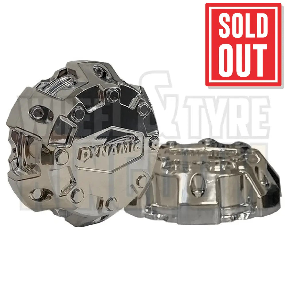 DYNAMIC STEEL WHEEL CAP 6x139.7 CHROME 48mm SHORT