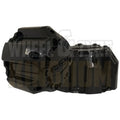 DYNAMIC STEEL WHEEL CAP 6x139.7 GLOSS BLACK 83mm LONG