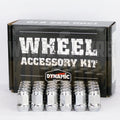 DYNAMIC WHEEL NUT 1/2" 35mm 19mm HEX CHROME ACORN (PACK OF 24)