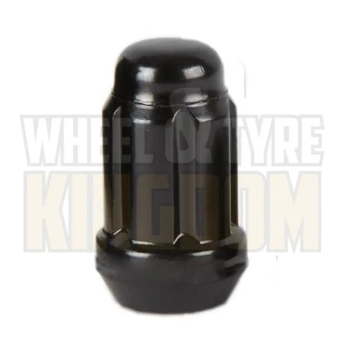 DYNAMIC WHEEL NUT 1/2" 38mm SPLINE BLACK
