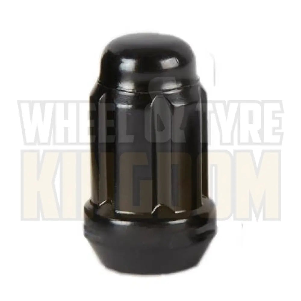 DYNAMIC WHEEL NUT 1/2" 38mm SPLINE BLACK