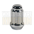 DYNAMIC WHEEL NUT 1/2" 38mm SPLINE CHROME
