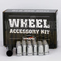 DYNAMIC WHEEL NUT 1/2" 38mm SPLINE CHROME (PACK OF 23 + KEY)
