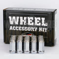 DYNAMIC WHEEL NUT 1/2" 45mm 19mm HEX CHROME ACORN (PACK OF 20)