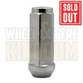 DYNAMIC WHEEL NUT 1/2" 60mm 19mm HEX CHROME ACORN