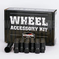 DYNAMIC WHEEL NUT 12x1.25 35mm SPLINE ET BLACK (PACK OF 24 + KEY)