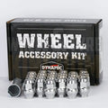 DYNAMIC WHEEL NUT 12x1.25 36mm 19mm HEX ET CHROME (PACK OF 24 + ADAPTOR)