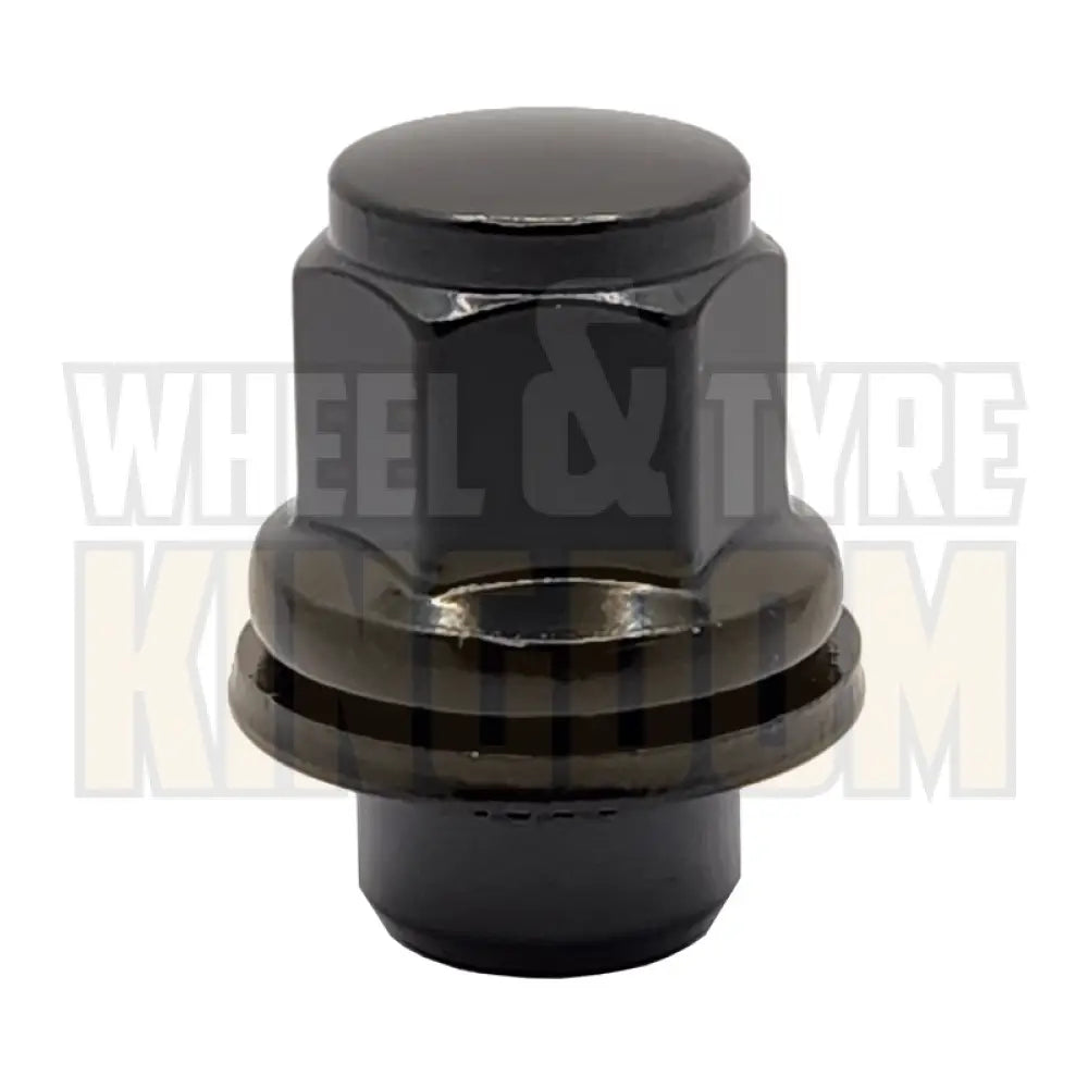 DYNAMIC WHEEL NUT 12x1.25 38mm 21mm HEX BLACK MAG NUT