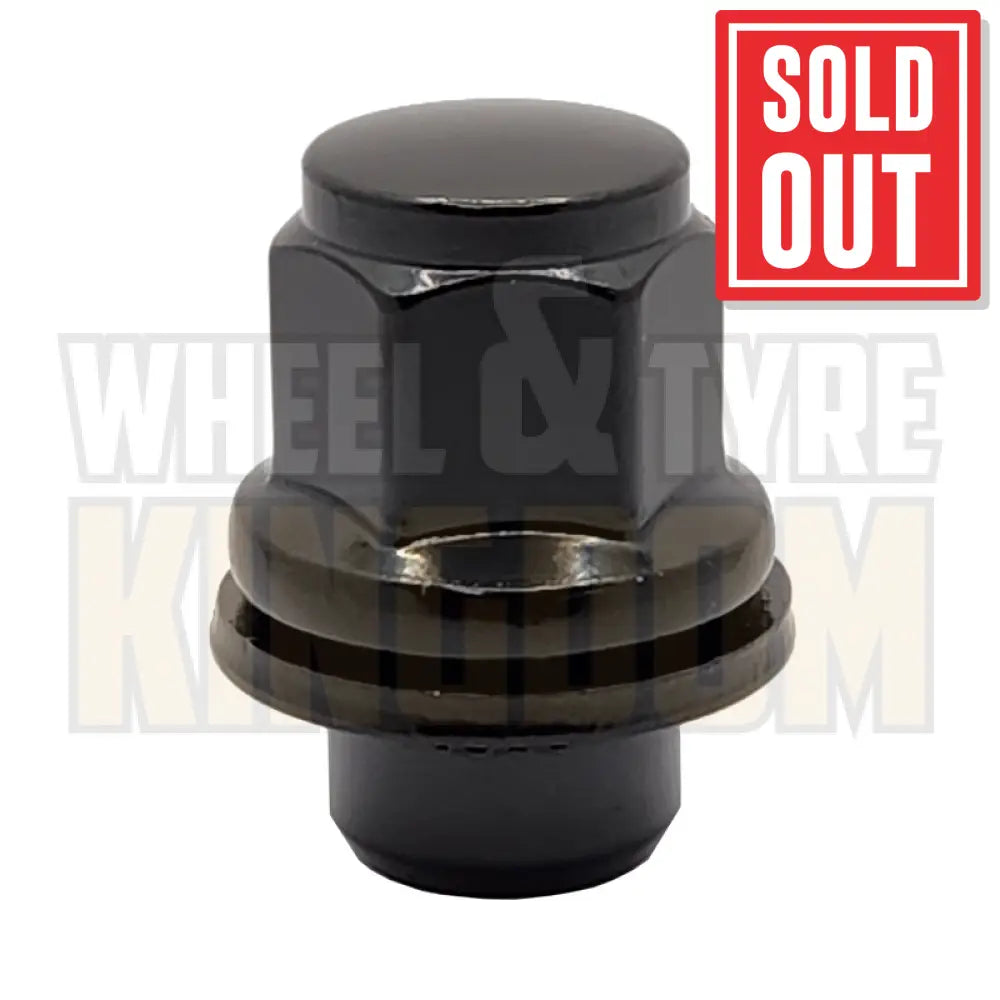 DYNAMIC WHEEL NUT 12x1.25 38mm 21mm HEX BLACK MAG NUT