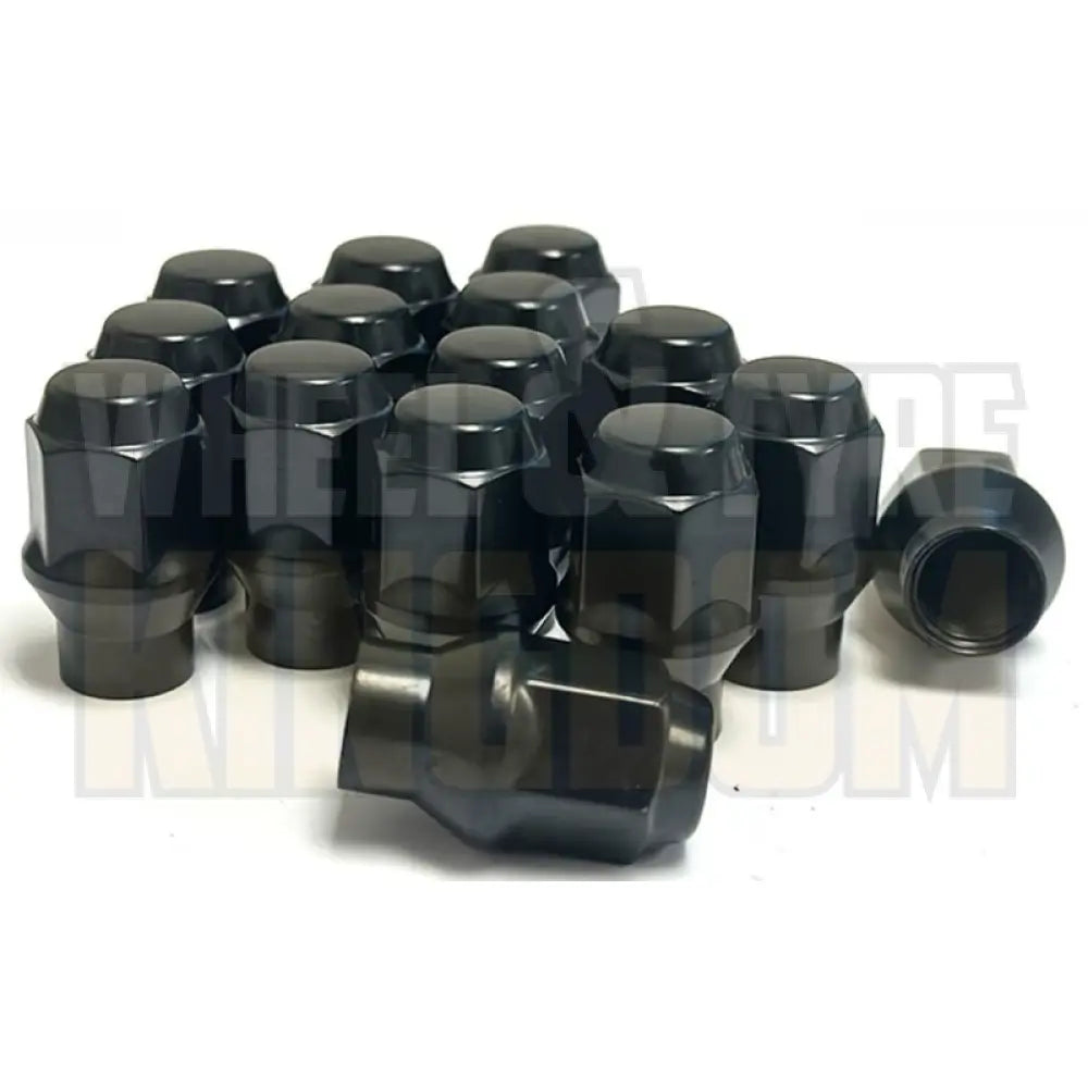 DYNAMIC WHEEL NUT 12x1.5 36mm 19mm HEX ET BLACK (PACK OF 24)