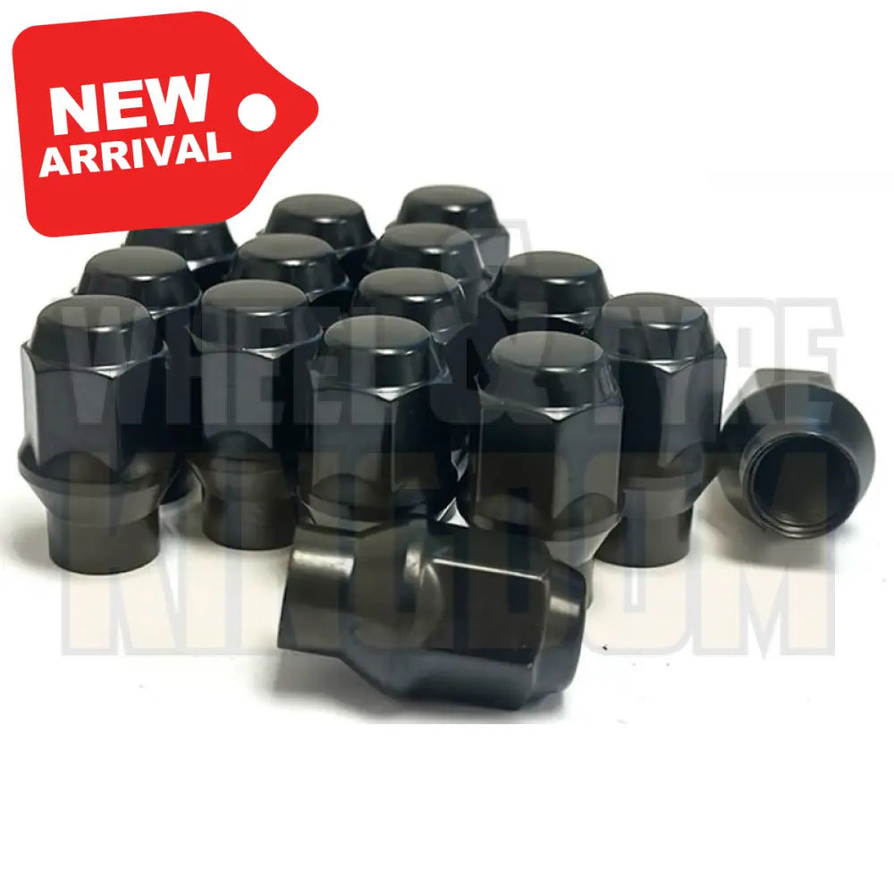 DYNAMIC WHEEL NUT 12x1.5 36mm 19mm HEX ET BLACK (PACK OF 24)