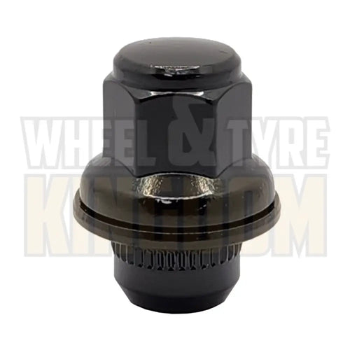 DYNAMIC WHEEL NUT 12x1.5 38mm 19mm HEX BLACK MAG NUT