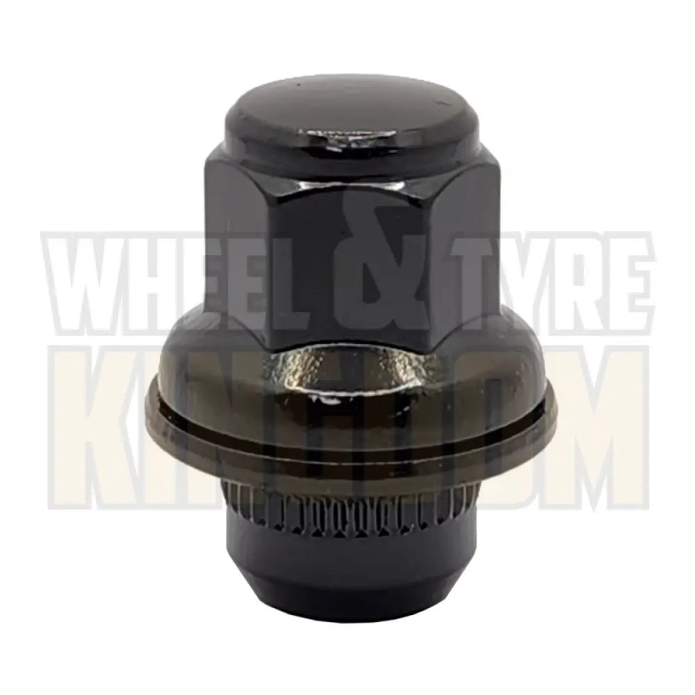 DYNAMIC WHEEL NUT 12x1.5 38mm 19mm HEX BLACK MAG NUT