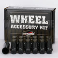 DYNAMIC WHEEL NUT 14x1.5 43mm SPLINE ET BLACK (7-POINT TRUCK) (PACK OF 24)