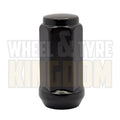 DYNAMIC WHEEL NUT 14x1.5 45mm 19mm HEX BLACK ACORN