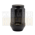 DYNAMIC WHEEL NUT 14x1.5 45mm 22mm HEX BLACK ACORN