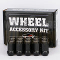 DYNAMIC WHEEL NUT 14x1.5 45mm 22mm HEX BLACK ACORN (PACK OF 20)