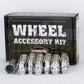 DYNAMIC WHEEL NUT 14x1.5 50mm 19mm HEX ET CHROME (PACK OF 24 + ADAPTOR)