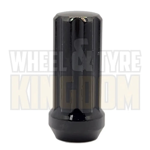 DYNAMIC WHEEL NUT 14x1.5 52mm SPLINE BLACK (7-POINT TRUCK)