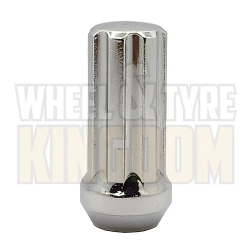 DYNAMIC WHEEL NUT 14x1.5 52mm SPLINE CHROME (7-POINT TRUCK)