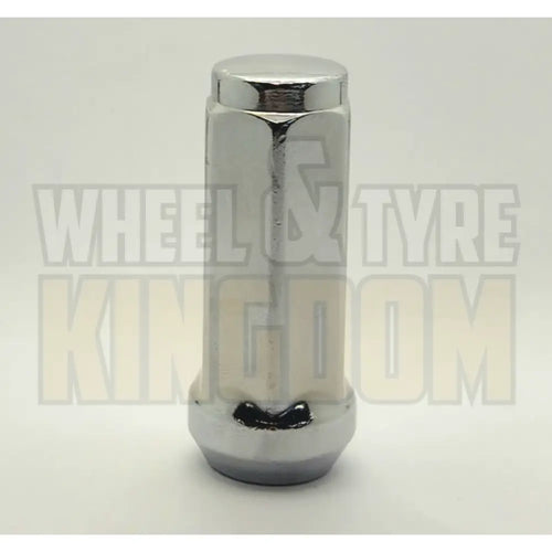 DYNAMIC WHEEL NUT 14x1.5 65mm 19mm HEX CHROME ACORN