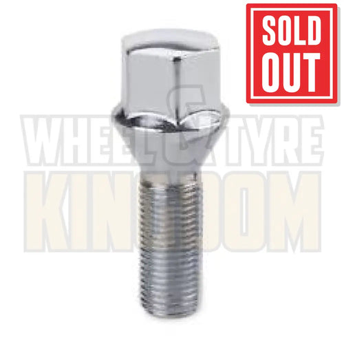 DYNAMIC WHEEL STUD 14x1.5 48mm 17mm HEX CHROME STEEL