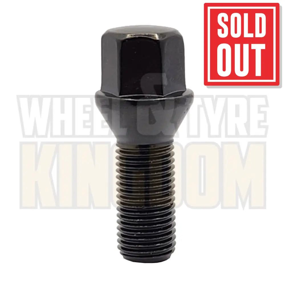 DYNAMIC WHEEL STUD 14x1.5 54mm 17mm HEX BLACK STEEL
