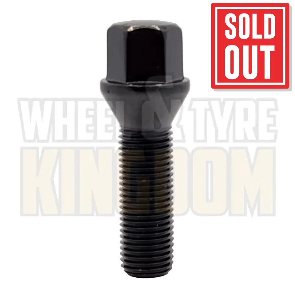 DYNAMIC WHEEL STUD 14x1.5 64mm 17mm HEX BLACK ALLOY