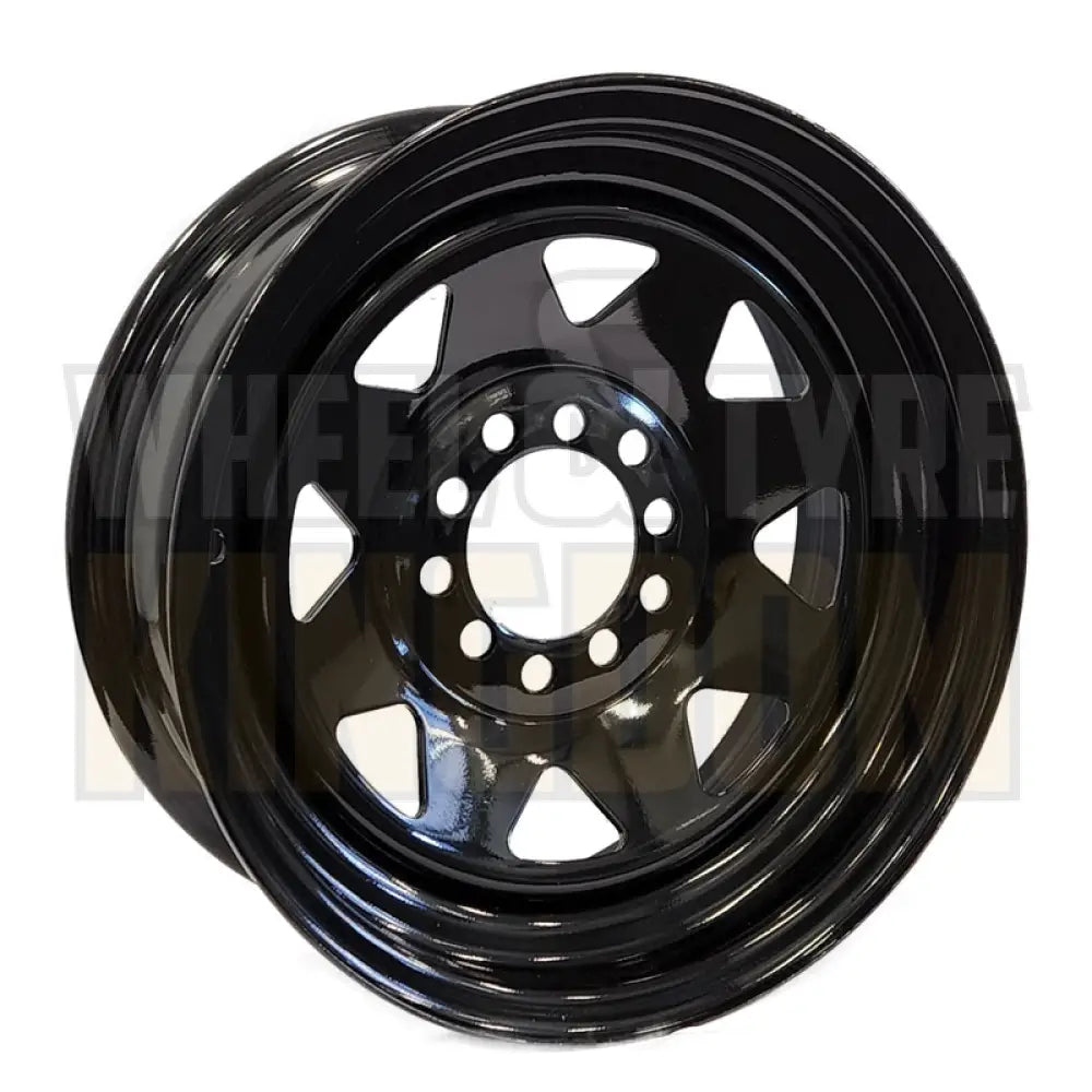 DYNAMIC STEEL 13x4.5 +15 4x98/4x100 SUNRAYSIA BLACK MULTI PCD