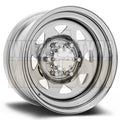 DYNAMIC STEEL 15x8 -22 6x139.7 SUNRAYSIA CHROME
