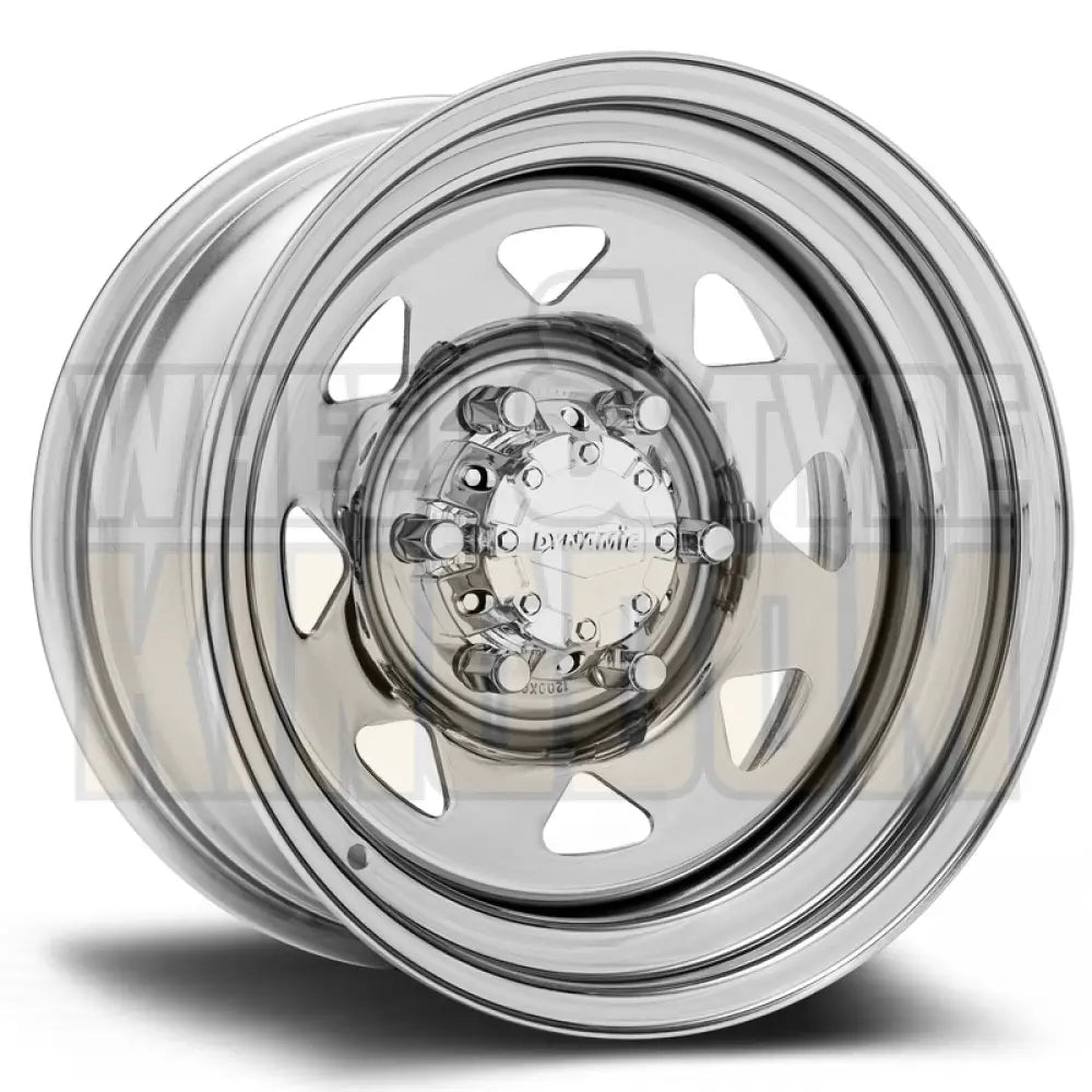 DYNAMIC STEEL 15x8 -22 6x139.7 SUNRAYSIA CHROME