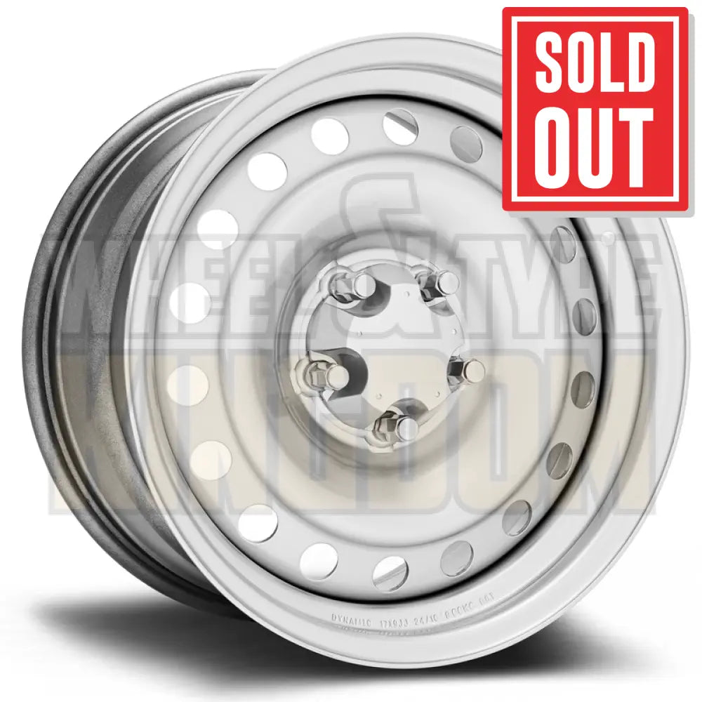 DYNAMIC STEEL 15x8 +48 5x120 INTERCEPTOR SILVER
