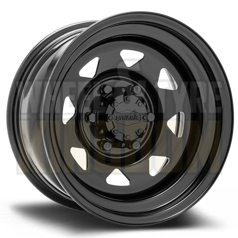 DYNAMIC STEEL 15x8 +6 5x165.1 SUNRAYSIA BLACK