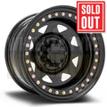 DYNAMIC STEEL 16x10 -44 6x139.7 GENUINE BEADLOCK BLACK SUNRAYSIA BLACK