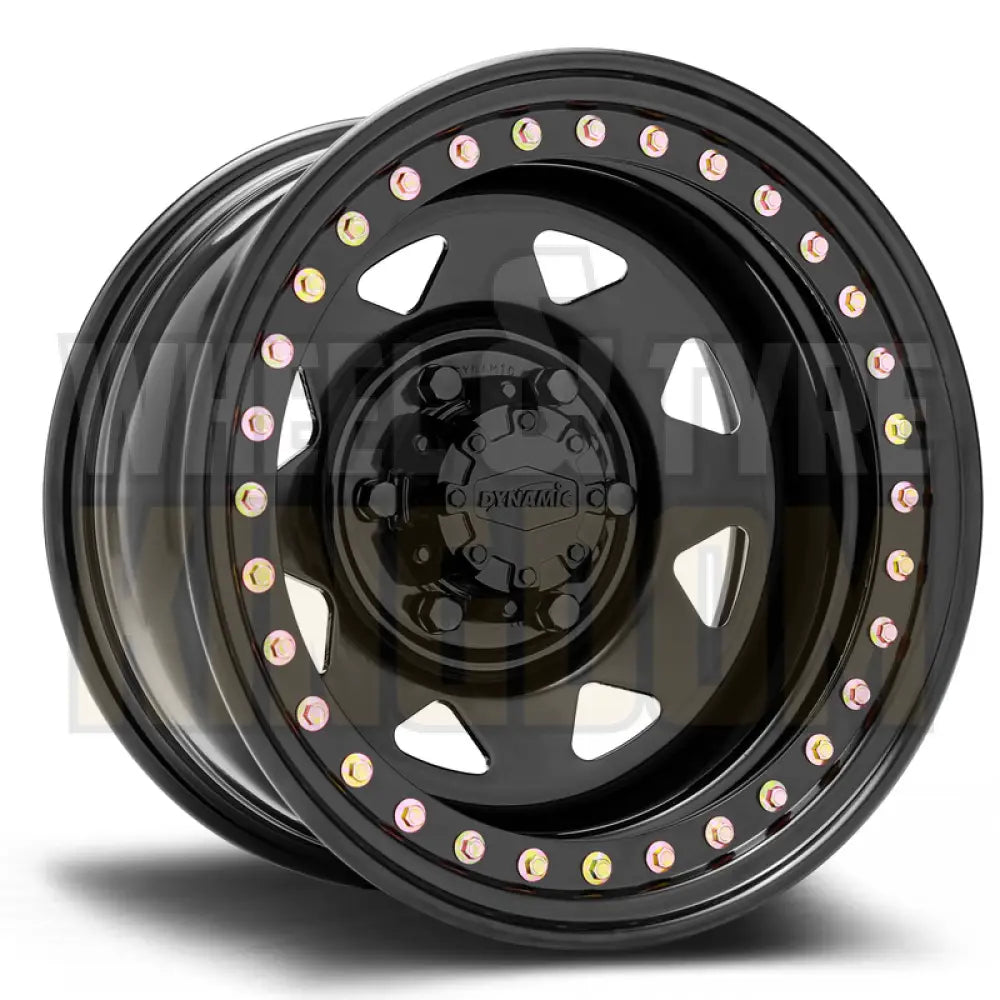 DYNAMIC STEEL 16x10 -44 6x139.7 GENUINE BEADLOCK BLACK SUNRAYSIA BLACK