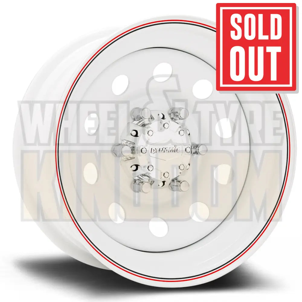 DYNAMIC STEEL 16x7 +0 5x150 ROUND HD MINE SPEC WHITE